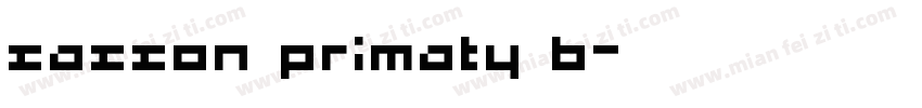 sasson primaty b字体转换